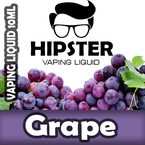 Hipster Vaping Liquid - Grape Hipster Vaping Liquid - Grape