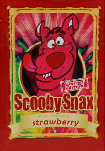 Scooby Snax Strawberry 4g